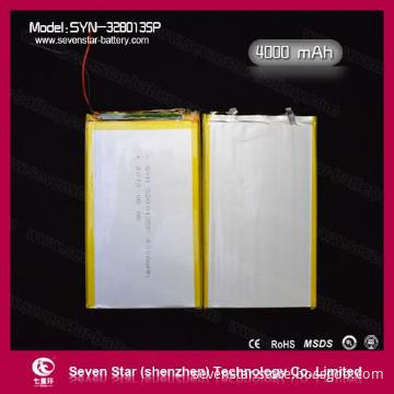 Polymer Lithium Battery 4000mAh for digital products